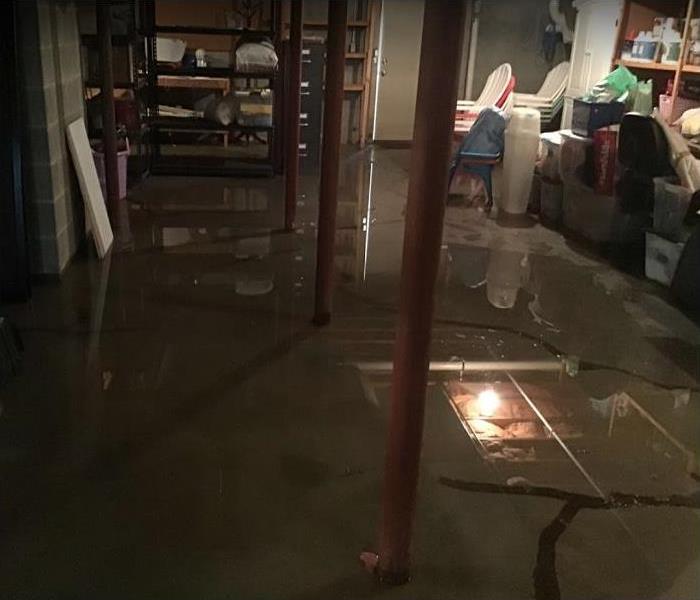 standing water in basement